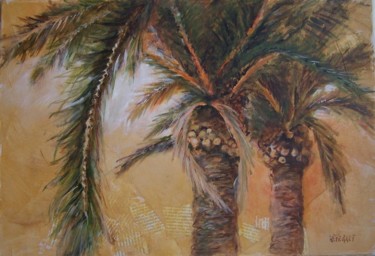 Peinture intitulée "oups... mais ce son…" par Anne-Frédérique Ferret, Œuvre d'art originale