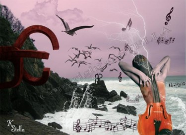 Arte digital titulada "Magic  song of the…" por Stella Khudyakova, Obra de arte original, Foto-montaje