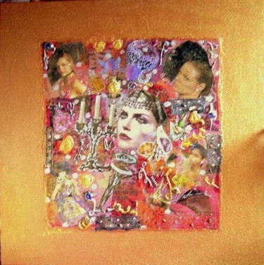 Peinture intitulée "serie femmes" par Any, Œuvre d'art originale, Huile