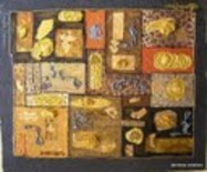 Peinture intitulée "souvenirs" par Any, Œuvre d'art originale