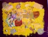 Peinture intitulée "serie femmes" par Any, Œuvre d'art originale