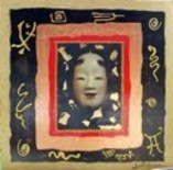 Peinture intitulée "masque no" par Any, Œuvre d'art originale
