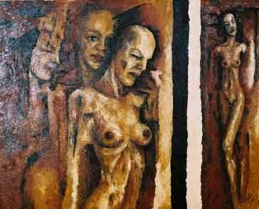 Dessin intitulée "huile" par Serge Dardenne, Œuvre d'art originale