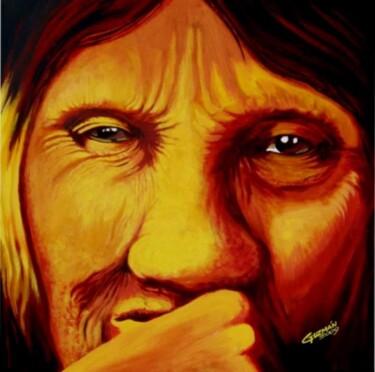Pintura titulada "INDIA LOLA" por Juan Carlos Guzman, Obra de arte original, Oleo