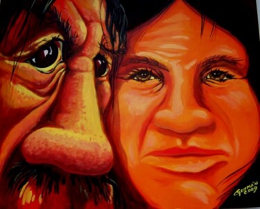 Pintura titulada "INDIA DEL CACIQUE" por Juan Carlos Guzman, Obra de arte original, Oleo