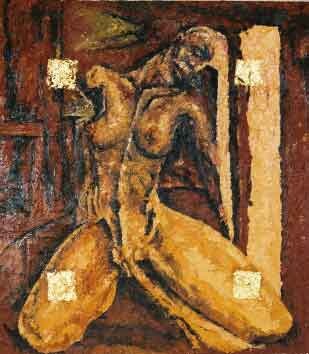 Dessin intitulée "huile" par Serge Dardenne, Œuvre d'art originale
