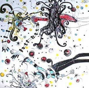 Peinture intitulée "Oh yeah" par Emilie Teillaud, Œuvre d'art originale