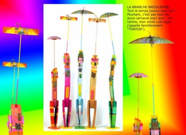 Sculpture intitulée "autre page du livre…" par Denis Bonnes, Œuvre d'art originale, Autre