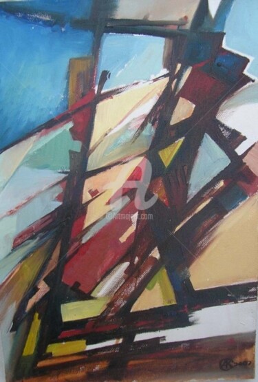Peinture intitulée "expression" par Andrei Kreminskii, Œuvre d'art originale, Huile