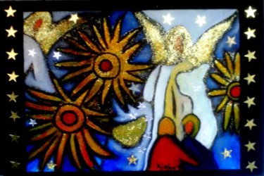 Painting titled "Angel 2" by Georg Kiehn, Original Artwork