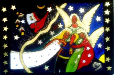 Painting titled "Angel 4" by Georg Kiehn, Original Artwork