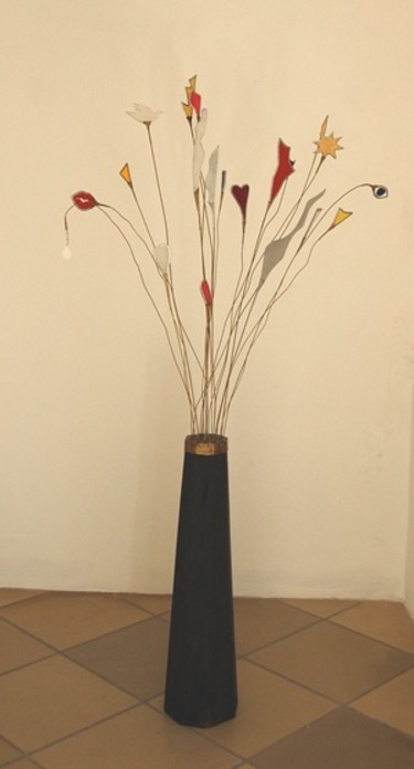 Skulptur mit dem Titel "Brincadeira" von Tabea Und Thomas Wimmer, Original-Kunstwerk