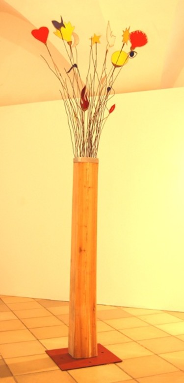 Skulptur mit dem Titel "magic tree" von Tabea Und Thomas Wimmer, Original-Kunstwerk