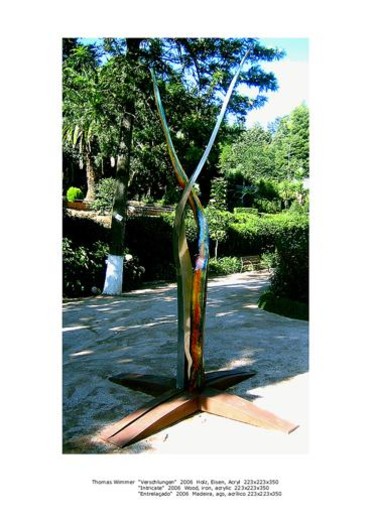 Skulptur mit dem Titel "intricate" von Tabea Und Thomas Wimmer, Original-Kunstwerk