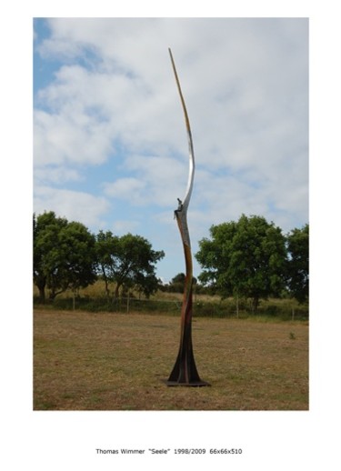 Skulptur mit dem Titel "soul" von Tabea Und Thomas Wimmer, Original-Kunstwerk