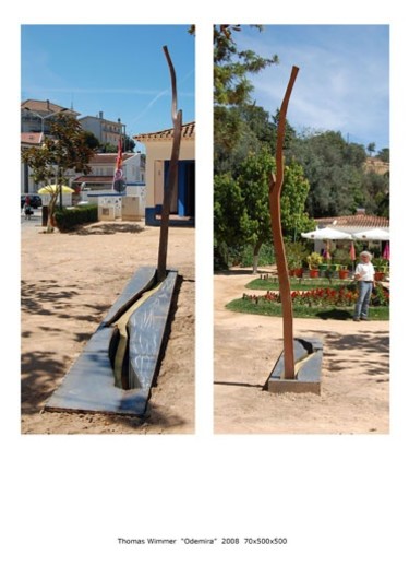 Skulptur mit dem Titel "odemira" von Tabea Und Thomas Wimmer, Original-Kunstwerk