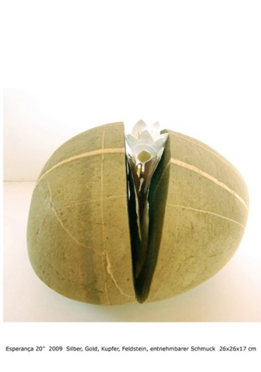 Skulptur mit dem Titel "esperança 20" von Tabea Und Thomas Wimmer, Original-Kunstwerk