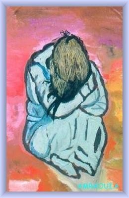 Peinture intitulée "viole" par Abdesslam Amraoui, Œuvre d'art originale