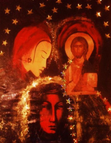Painting titled "The Holy Spirit" by Georg Kiehn, Original Artwork