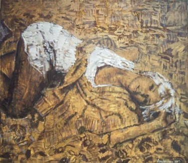 Painting titled "Corinne" by Robert Andersen, Original Artwork