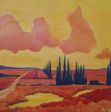 Pétillance Peinture intitulée "Pétillance" par Frédérique Rouquette, Œuvre d'art originale, Acrylique Monté sur Châssis en bois