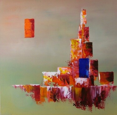 Peinture intitulée "Evasion" par René Vincent-Viry, Œuvre d'art originale, Huile