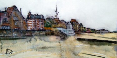 Peinture intitulée "saint aubin 2" par Bruno Dumont, Œuvre d'art originale, Huile