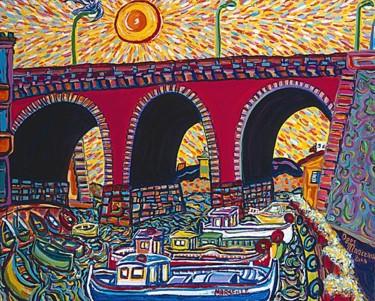 Marseille.le pont des Auffes