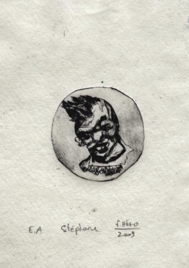 Dessin intitulée "Stéphane." par Frhégo, Œuvre d'art originale, Autre
