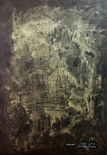 Peinture intitulée "The eyes of truth" par Nikko Kali, Œuvre d'art originale, Huile