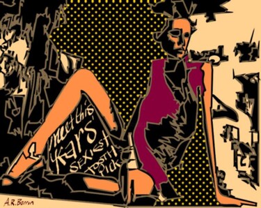drapes Digital Arts titled "drapes" by Anthony R A Barron, Original Artwork
