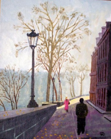 Peinture intitulée "Le Défi (Challenge)" par Alan Embrée Osler, Œuvre d'art originale, Huile
