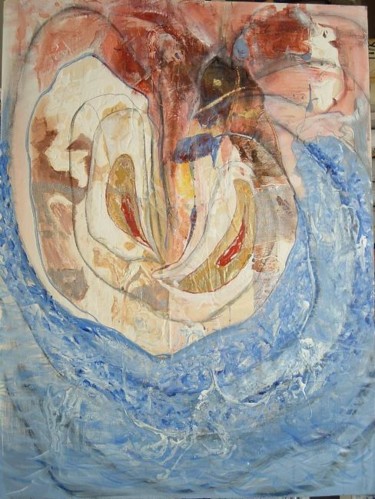 Painting titled "two" by Dmitri Matkovsky, Original Artwork, Oil