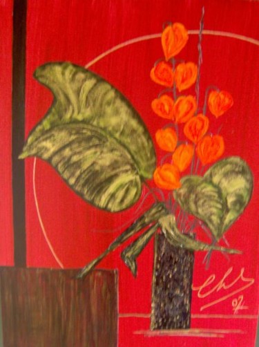 Painting titled "Phyalis 2" by Roger Chastel, Original Artwork