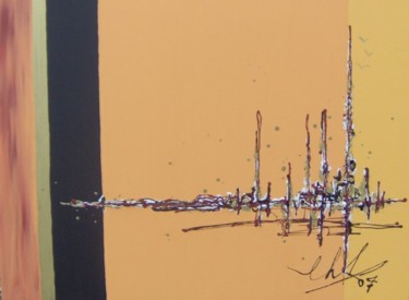 Painting titled "Mirage" by Roger Chastel, Original Artwork