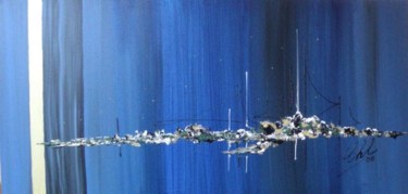 Painting titled "Bluna" by Roger Chastel, Original Artwork
