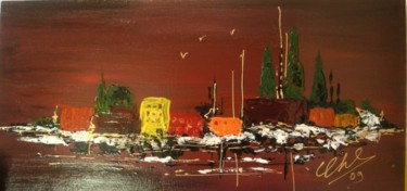 Painting titled "Bientôt l'orage" by Roger Chastel, Original Artwork