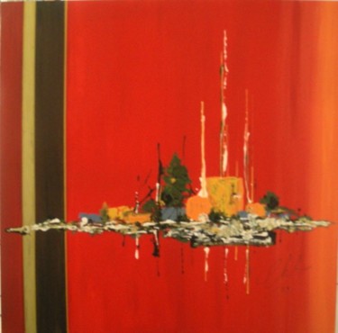 Painting titled "Herda" by Roger Chastel, Original Artwork