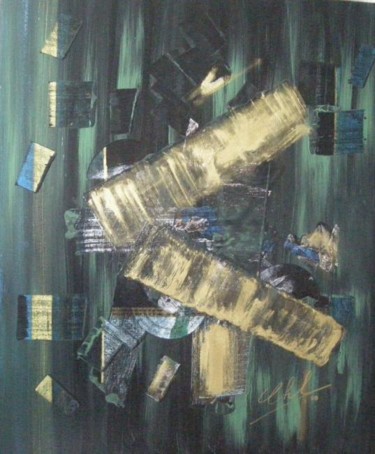 Painting titled "Kasino" by Roger Chastel, Original Artwork
