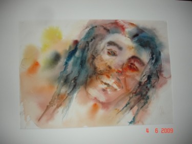 Ζωγραφική με τίτλο "BOB MARLEY 2" από Maryse Tisnés, Αυθεντικά έργα τέχνης