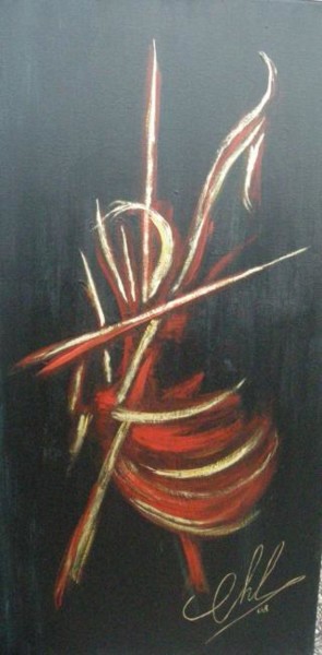 Painting titled "Arabesques" by Roger Chastel, Original Artwork
