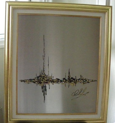 Painting titled "Ilinox" by Roger Chastel, Original Artwork