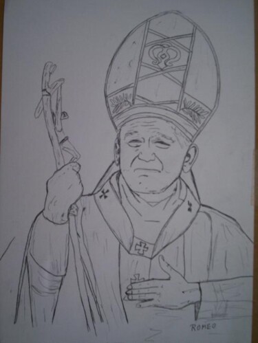 Desenho intitulada "Desenhos_115.jpg" por Romeo Zanchett, Obras de arte originais