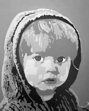 제목이 "PORTRAIT ENFANT"인 미술작품 Ado로, 원작, 아크릴