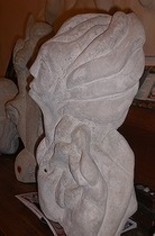 제목이 "medusa"인 조형물 Giovanni Giambra로, 원작