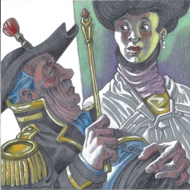 Peinture intitulée "La petite roue de l…" par Daniel Duhamel Arrapel, Œuvre d'art originale, Huile