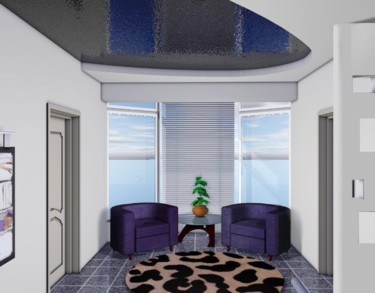 Digital Arts titled "Interior" by Herta, Original Artwork, Architecture