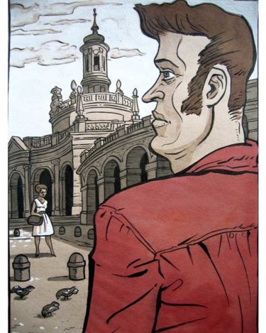 Dessin intitulée "Aranjuez" par Daniel Duhamel Arrapel, Œuvre d'art originale, Autre