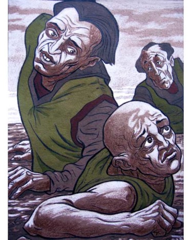 Dessin intitulée "Resurrection" par Daniel Duhamel Arrapel, Œuvre d'art originale, Autre