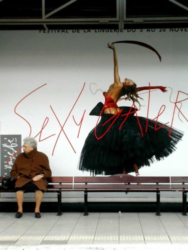 Photographie intitulée "Sexy galerie" par Jusama, Œuvre d'art originale